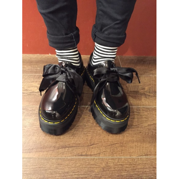 Dr.Martens MOLLY リボンオックスフォード 厚底-