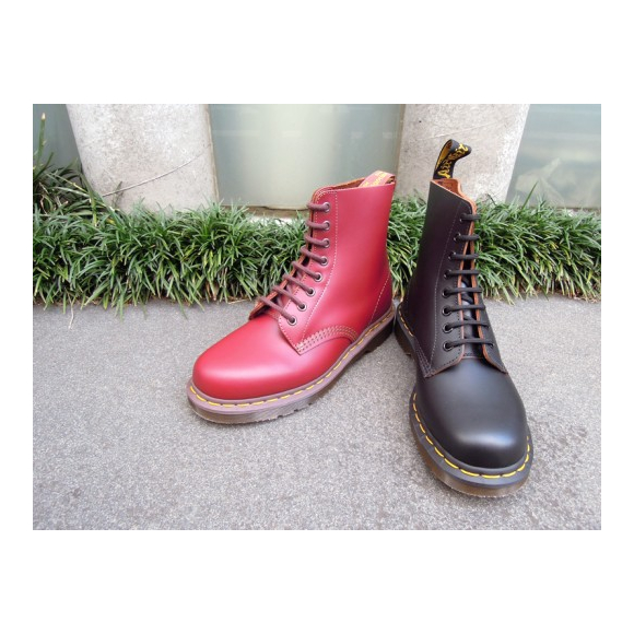 Dr. Martens size4 ボルドー 8ホール ブーツ イングランド製 - ブーツ