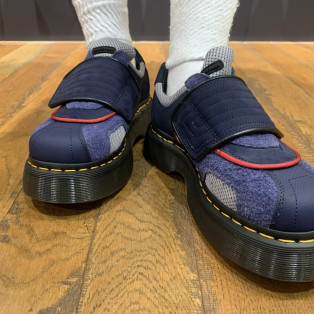 Dr.Martens 新作 BUZZ ストラップ ベルクロ シューズ
