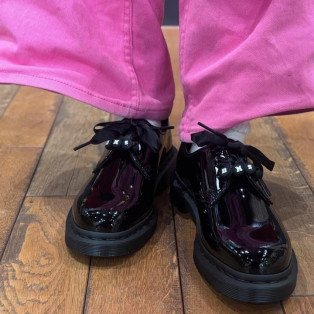 Dr.Martens 新作 1461 MONO リボン 3 ホール シューズ