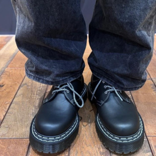 Dr.martens 1461 BEX ホワイトダブルステッチ 3 ホール シューズ