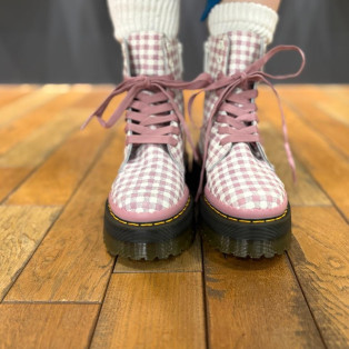 Dr.Martens 新作 1460 ZIP グレーステッチ BEX 8 ホール ブーツ