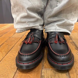 Dr.martens ADRIAN レッドステッチ タッセル ローファー