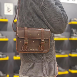 Dr.martens 新作　7インチ サッチェル バッグ　AMBER TAN