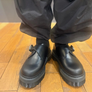 Dr.martens 新作　MONK バックル モンク シューズ
