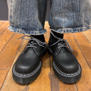 Dr.martens 1461 BEX ホワイトダブルステッチ 3 ホール シューズ