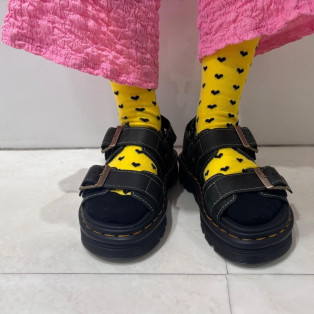 Dr.martens 新作 ZEBZAG サンダル DMS GREEN