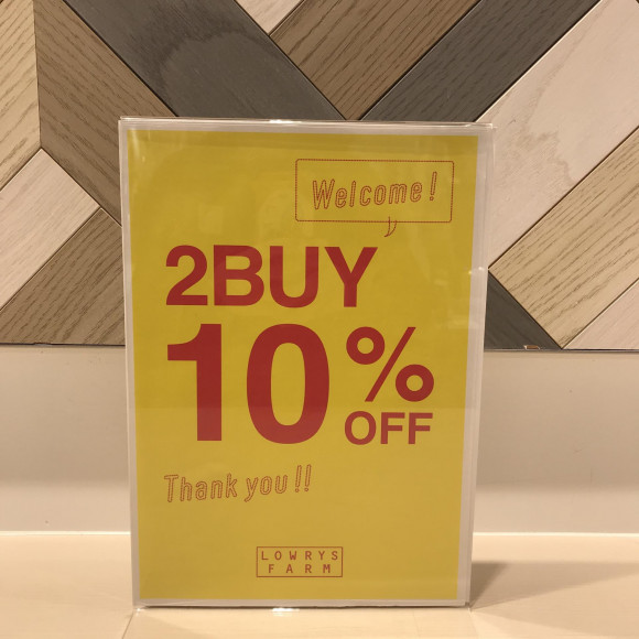 イベントのご案内 2bay 10 Off ローリーズファーム ショップニュース 静岡parco パルコ