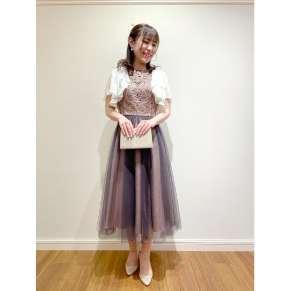 ♡オーナメント刺繍レースドレス♡ | エメ・ショップニュース | 静岡