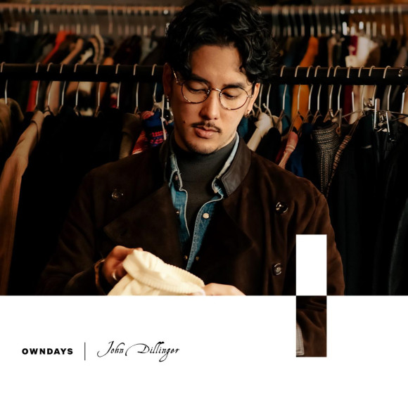 【OWNDAYS】「John Dillinger」クラシックのその先へ。