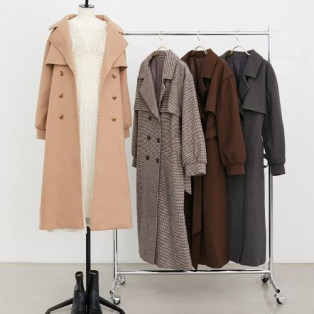 レディロングチェスターコート