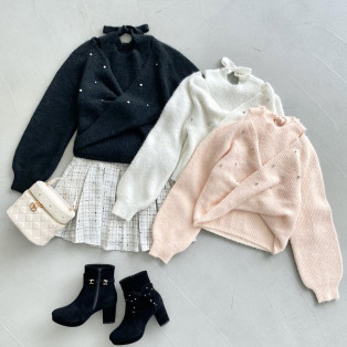 新着ニット☺︎