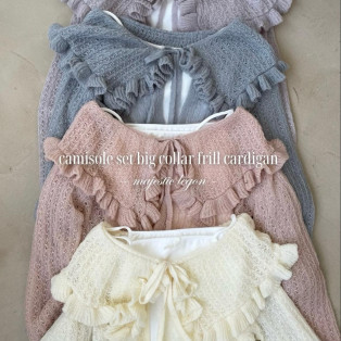 春っぽフリルカーディガンෆ