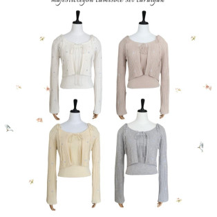 “きゅん”と、ときめく。フェミニンニットセット✿