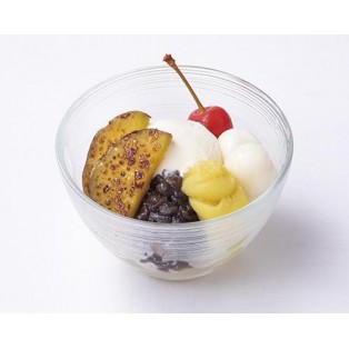 【季節限定】人気のあんみつにお芋をトッピング☆
