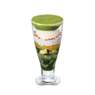 【NEW】グラスの中に美味しさを閉じ込めた「天空の抹茶」パフェ◇◆◇