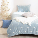 【★冬物SALE★30％OFF★】WARMY ハート 掛け布団カバー　