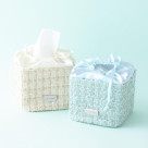 【★新生活★迷ったらこれ★】コンパクト ツイードティッシュカバー