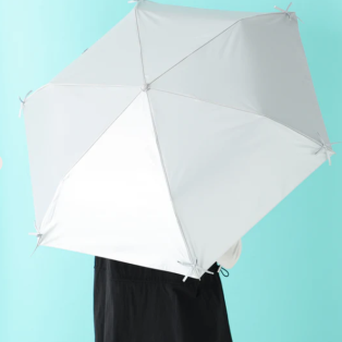 【★UV対策★】遮光 リボン 折りたたみ傘 50cm