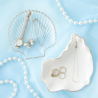 【SALE】シェル アクセサリートレイ　