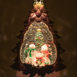 【★Xmas★NEW★】スノードーム ツリー スノーマン