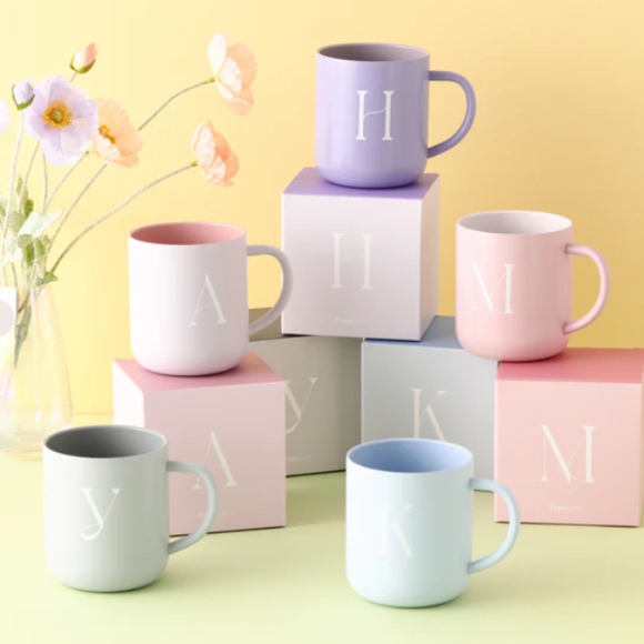 【NEW】イニシャル ステンレスマグ