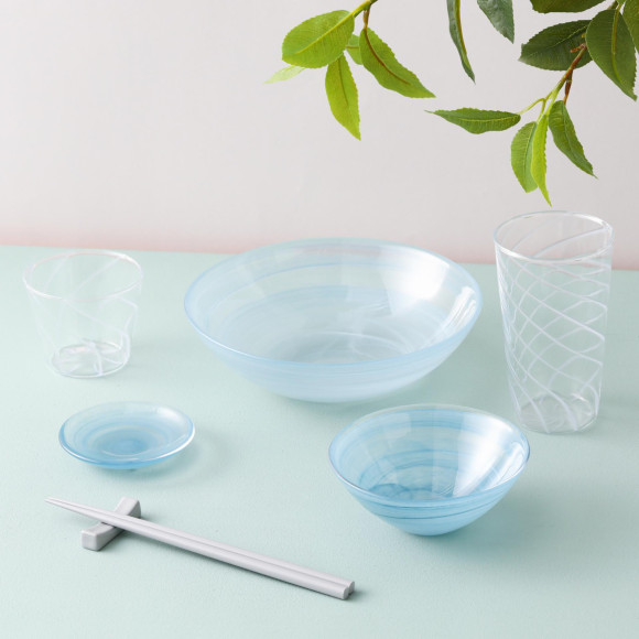 【NEW】マーブル ガラスボウル