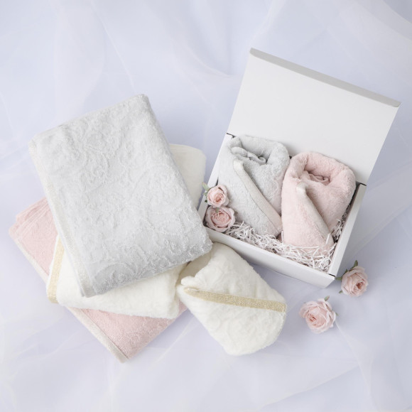 抗菌防臭 オーナメント フェイスタオル/バスタオル