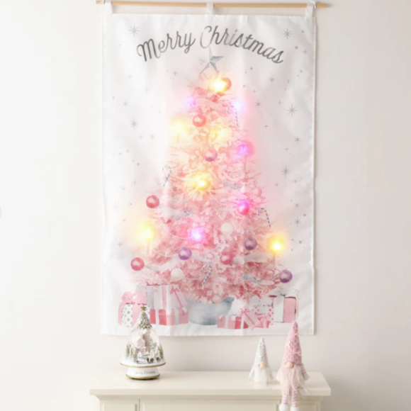 【SALE】LED付き タペストリーツリー リバーシブル