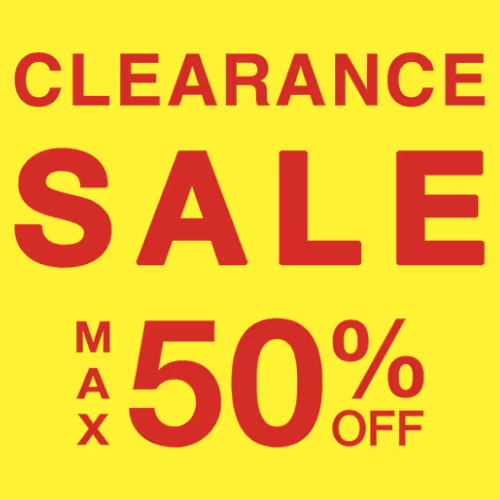 【SALE】クリアランスセールがスタート！！