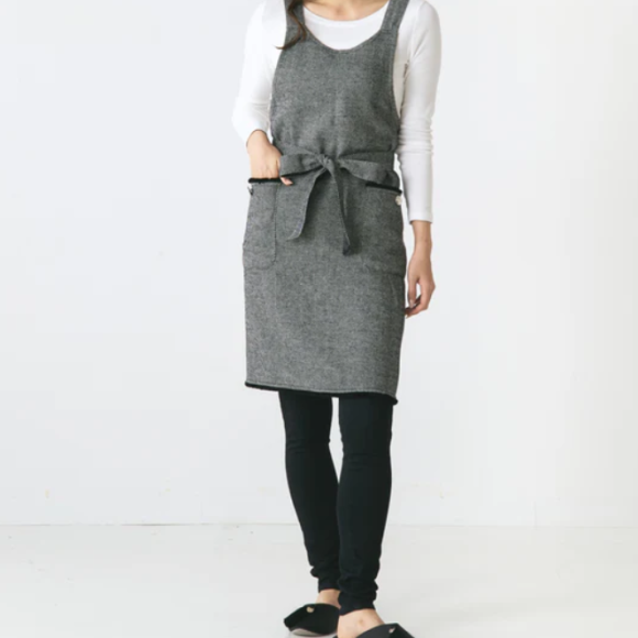 【NEW】ヘリンボーン フルエプロン