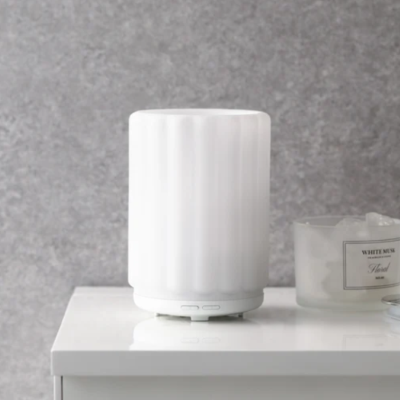 【再入荷】コトン 超音波式加湿器　ホワイト