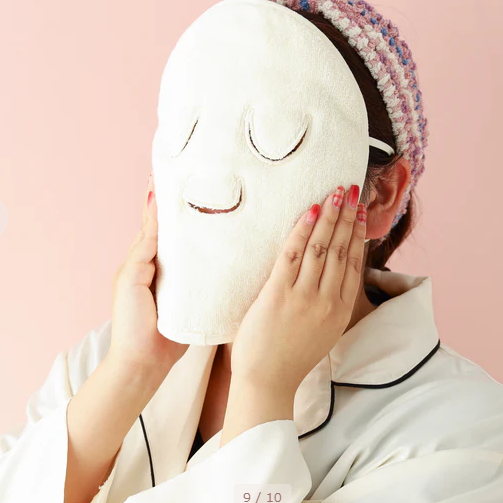 【★メディアで紹介★】蒸しフェイスマスクタオル