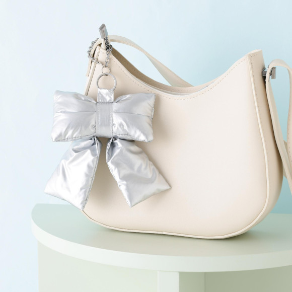 【★メディアで紹介★】バッグチャームエコバッグ リボン