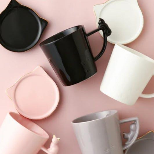 【★間違いない！ホワイトデーギフト特集★】キャット フィギュア マグ