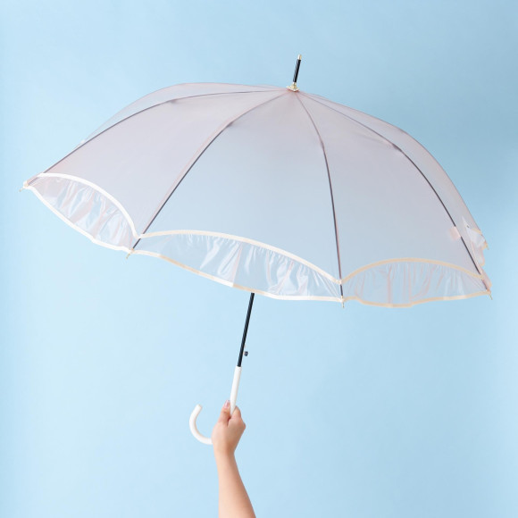 【★再入荷★】シアーフリルアンブレラ 長傘 61cm