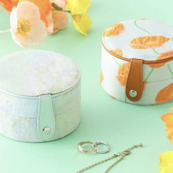 【★SALE★】ジャガード ジュエリーボックス