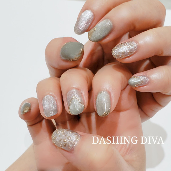 マグネットミラーネイル