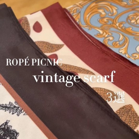 新作スカーフが入荷致しました！