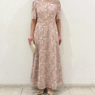 ✴︎ チュール刺繍×ドットチュールプチハイネックフィット＆フレアドレス✴︎