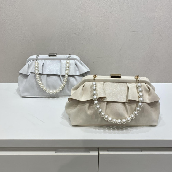 ＊ラメフリルハンドルバッグ＊