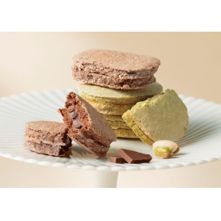 ダックワーズ チョコレート・ピスタチオ