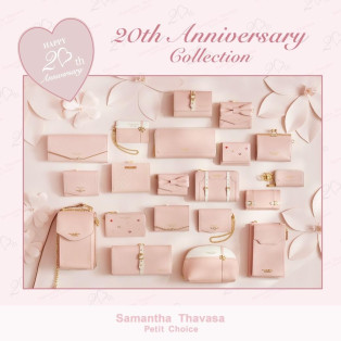 「Samantha Thavasa Petit Choice(サマンサタバサプチチョイス)」から、 ２０周年を記念してブランドカラー「Petit Pink」で彩った限定コレクション『２０th Anniversary Collection』が発売。