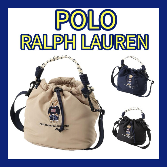 【POLO RALPH LAUREN】大人気巾着ショルダーバッグ再入荷しました！