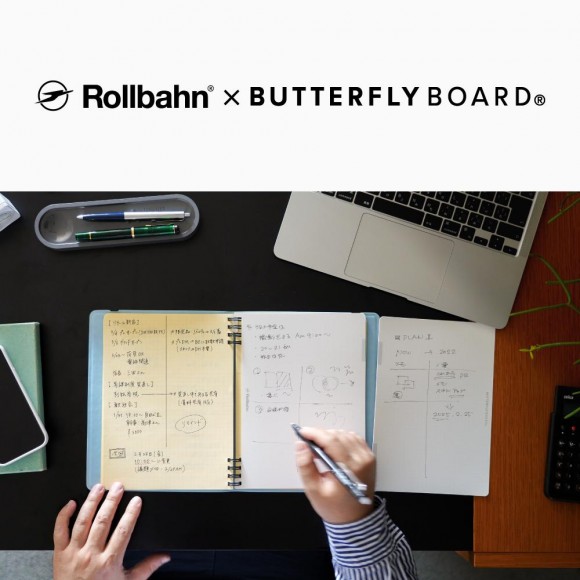 DELFONICS新商品「Rollbahn × BUTTERFLYBOARD」