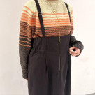 ミニストライプ サロペットジャンスカ