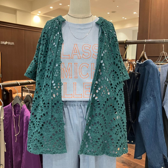 カットワークレース　