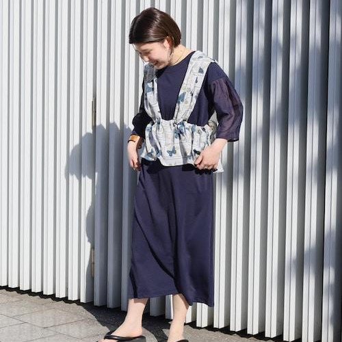 シアースリーブのワンピースは、...