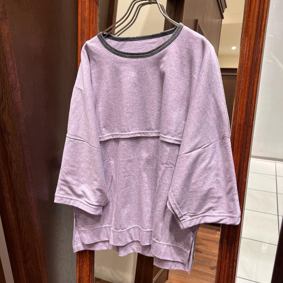 バイカラー天竺　2重P/O