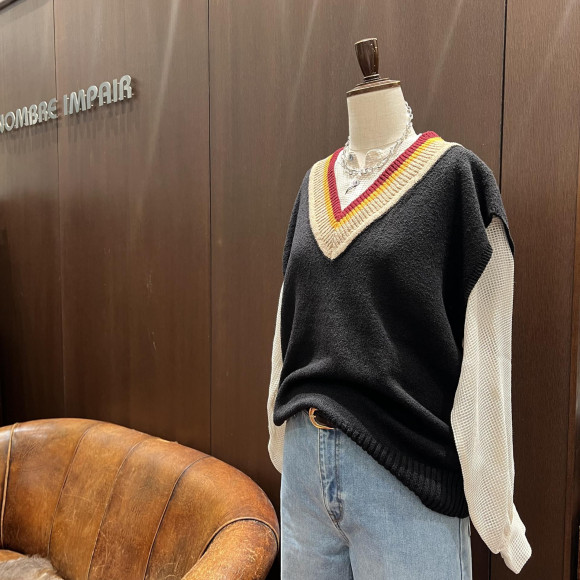 コットンヒゲ糸　チルデンベスト